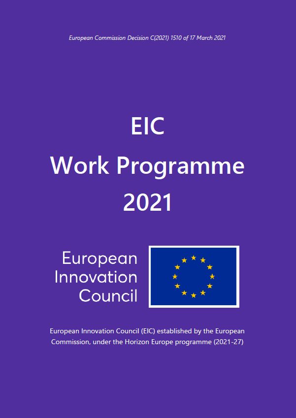 EIC Work Programme 2021