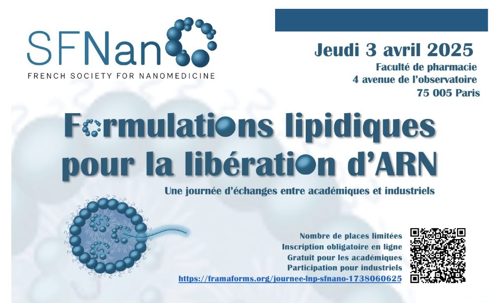 SFNano LNP Day – April 3, 2025 | Paris, France
