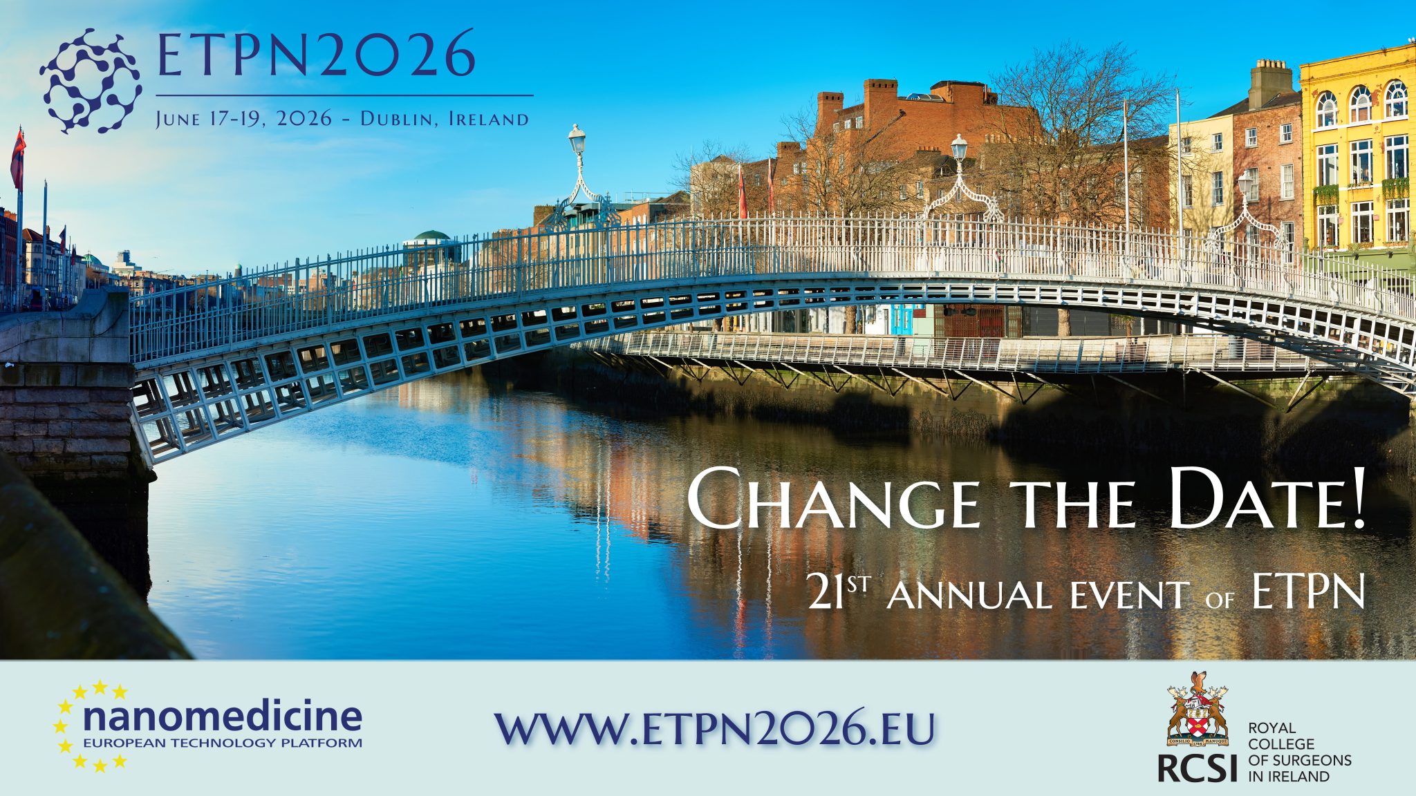 ETPN2026, Dublin, June 17-19, 21st annual event (NEW DATES!)