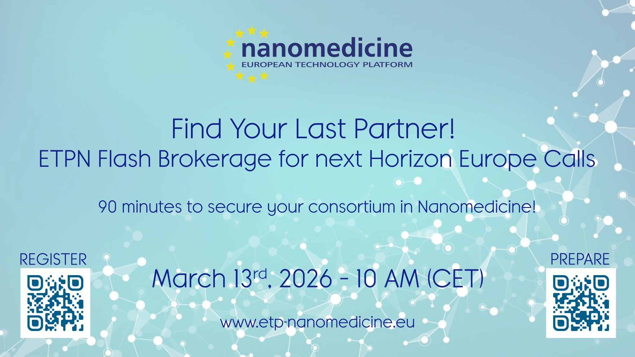 Find Your Last Partner! | ETPN Flash Brokerage for HEU Calls – Spring 2026